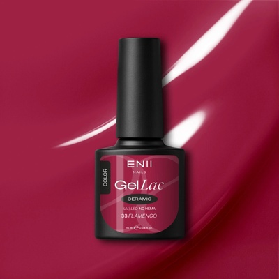 Enii Nails Gel lak Ceramic 33 Flamengo 10 ml