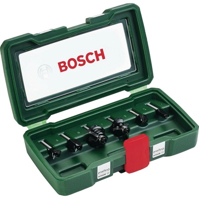 Bosch Set 6 ks fréz Promoline, 6 mm stopka 2607019464