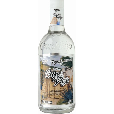Casco TEQUILA VIEJO BLANCO 38% 0,7 l (holá láhev)