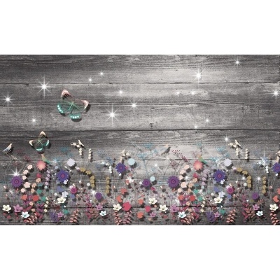 Preinterier FT5149 Fototapeta na stenu Vintage motýle vlies 152cm x 104cm