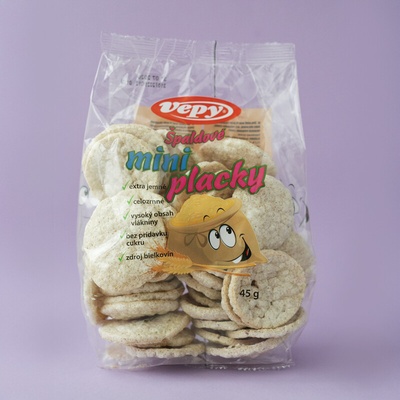Vepy MINI špaldové placky 45g 45g