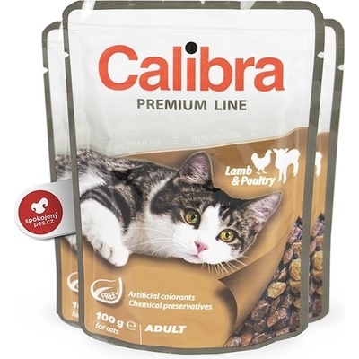 Calibra Cat Adult Lamb & Poultry 24 x 100 g