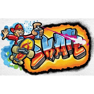 Preinterier FT4855 Fototapeta na stenu Grafity vlies 104cm x 70cm