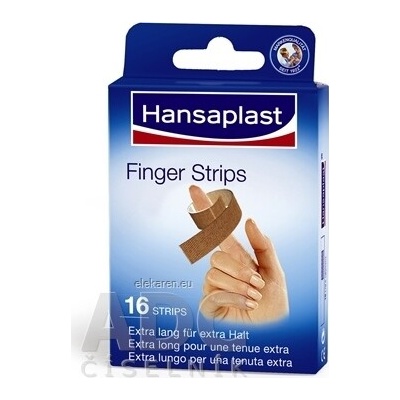 BEIERSDORF AG HANSAPLAST Náplasť na prsty - 16 ks