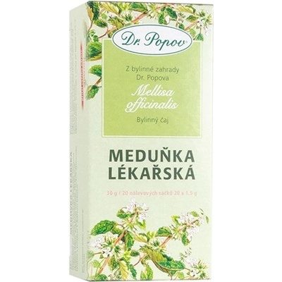 Dr. Popov Meduňka lékařská nať 30 g