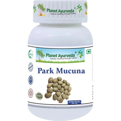 Planet Ayurveda Park Mucuna podpora Parkinsonovej choroby 500mg 60 kapsúl