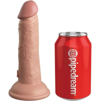 King Cock Elite Realistic Silicone Dildo 15.2 Cm Caramel