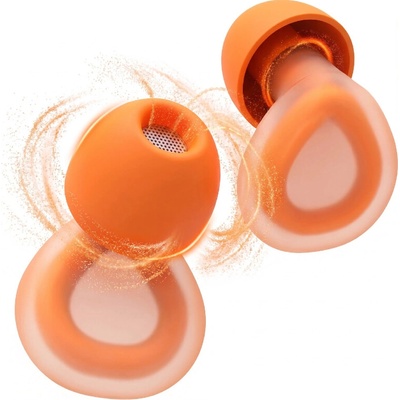 Noise 3 špunty do uší na spaní 38dB Oranžová