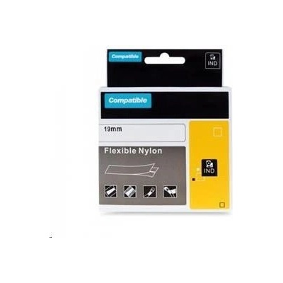 DYMO 18491, 19 mm x 3, 5 m, čierna tlač / žltý podklad - kompatibilní