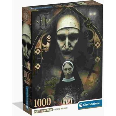 CLEMENTONI Horror Collection The Nun 1000 dílků