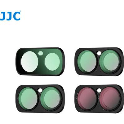 JJC Sada magnetických filtrov pre Insta360 Luna Ultra, 4 ks: CPL, ND 2–32, ND 64–1000, 1/4 Black Mist F-LNK4