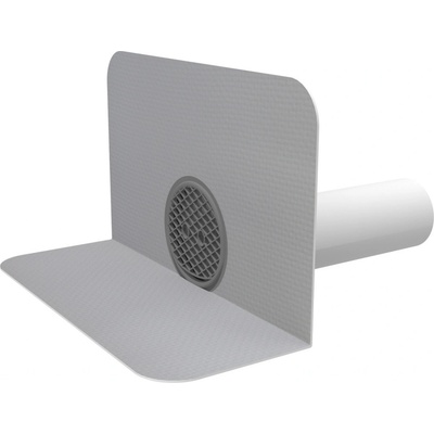 Balkónový chrlič s integrovaným PVC límcem o průměru 110 mm