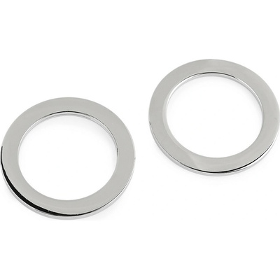 Nerezový kroužek na plavky, šaty a doplňky Ø45 mm; 52 mm plochý, malé, 3 (Ø52 mm) barva nikl – Hledejceny.cz