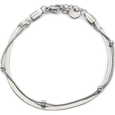 BRUNOshop.cz Dvojitý náramek s kuličkami S4492