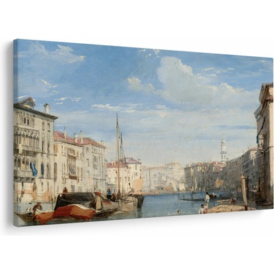 Obraz - Richard Parkes Bonington, The Grand Canal, reprodukcia, jednodielne 150x100 cm
