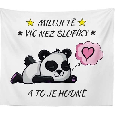 Sablio Deka Miluji tě víc než šlofíky 150x120