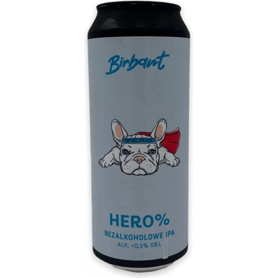 Hero% nealkoholická IPA 0,5 l (plech)