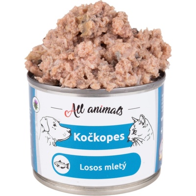 All Animals kočkopes Losos mletý 200 g
