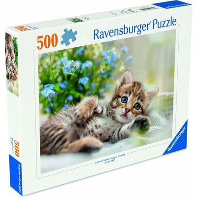 RAVENSBURGER Rozlé kotě 500 dílků