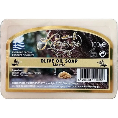 Knossos prírodné olivové mydlo s vôňou živice 100 g