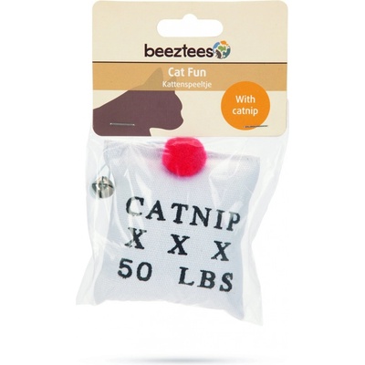Beeztees Hračka pro kočky polštář LOVE 10cm
