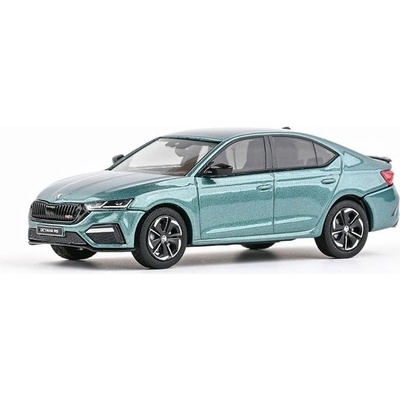 Abrex Škoda Octavia IV RS 2020 Zelená Water World Metalíza 1:43