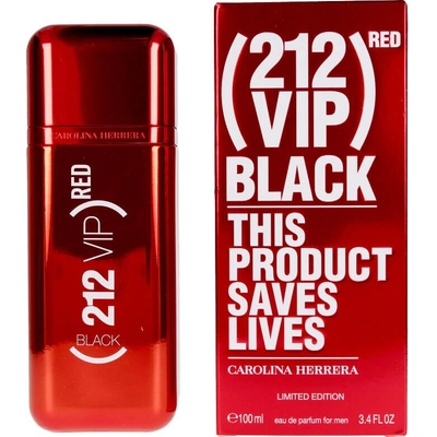 Carolina Herrera 212 VIP Black Red parfumovaná voda pánska 100 ml tester