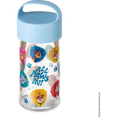 Koziol Buddy Snack detský pohár so snackpotom Labková patrola modrá 500 ml