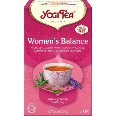 Yogi Tea Bio Rovnováha ženy 17 x 1,8 g