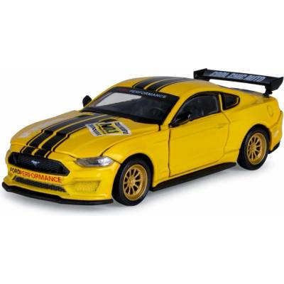 JAMARA Ford Mustang GT 2018 die-cast model 1:42 žlutý