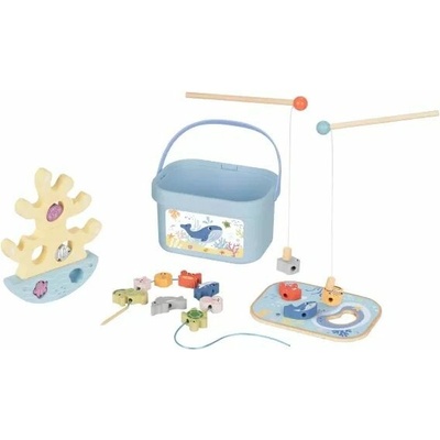 Tooky Toy: 3 v 1 herní box s dovednostními hrami