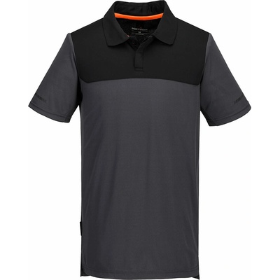Portwest EV410 EV4 Ľahká polokošeľa S/S S Kovová sivá