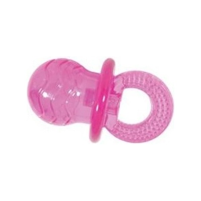Zolux Hračka pes dudlík TPR Pop Pacifer růžová 7 cm