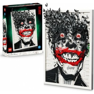 LEGO® Super Heroes 67012 Nástěnné umění: Joker™ na obálce komiksu