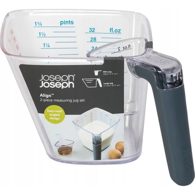 JOSEPH JOSEPH Odměrka dvojitá Align 40109, čirá/šedá – Hledejceny.cz