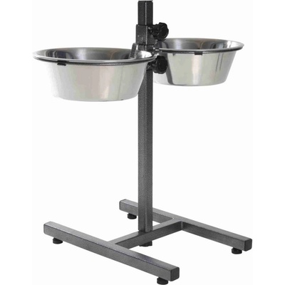 Trixie Psí bar misky s nastavitelnou výškou do 50 cm 2,8 l – Hledejceny.cz