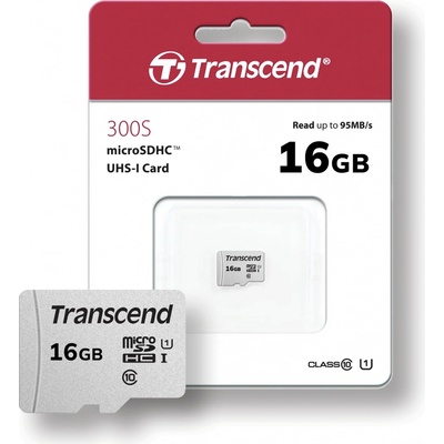 Transcend microSD 16 GB TS16GUSD300S – Hledejceny.cz