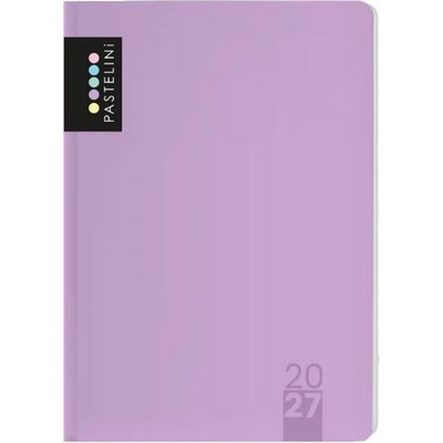 Oxybag PASTELINI A5 týdenní 2027 fialová