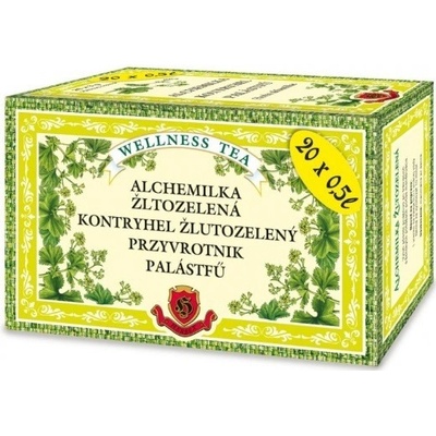 Herbex Alchemilka žltozelená porciovaný čaj 20 x 3 g
