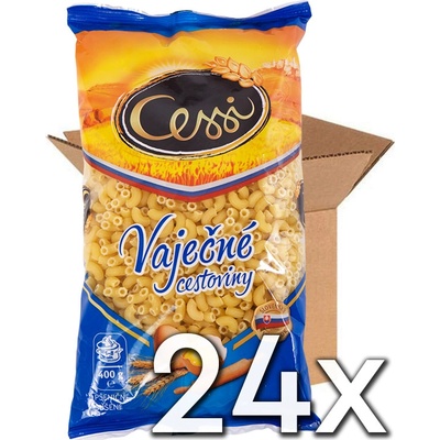 Cessi Kolienka malé 2 vaječné cestoviny 24 x 400 g