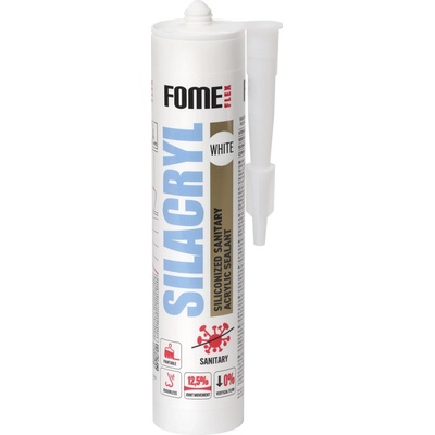 Fome Flex SilAcryl silikón-akrylový tmel 300 ml biela