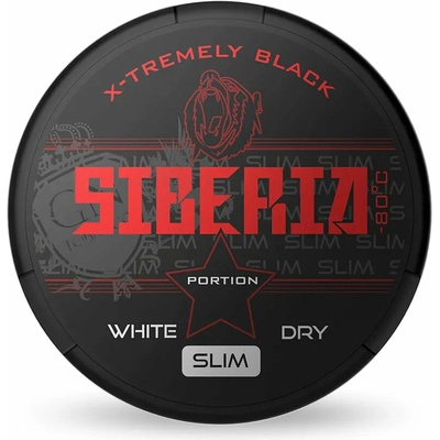 Siberia -80°C Degrees Black White Dry Slim Chew Bags 13 g – Hledejceny.cz