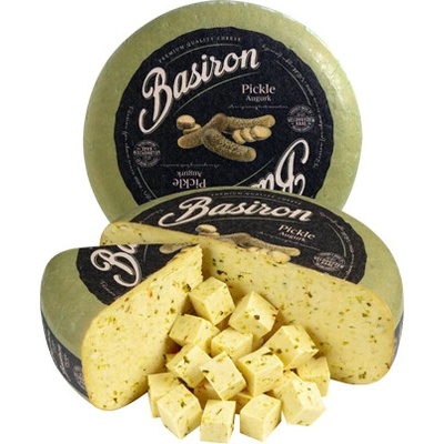Basiron Gouda s nakládanými okurkami 1kg