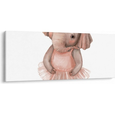 Obraz - Akvarelové zvířátko N⁰5, jednodílný 120x50 cm