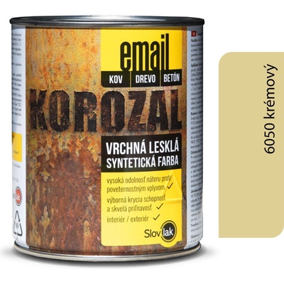 Korozal Email 0,75 kg Krémový