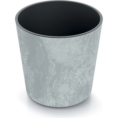 Prosperplast Květináč URBI ROUND EFFECT 30 cm betonový