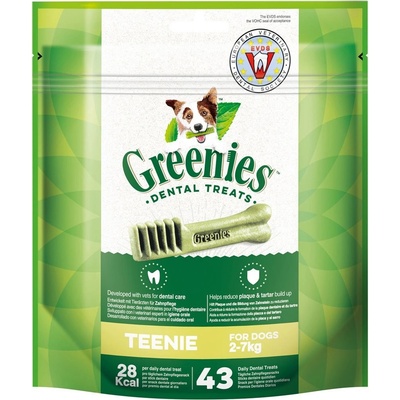 Greenies Teenie pamlsky pro péči o zuby pro psy od 2 do 7 kg 340 g