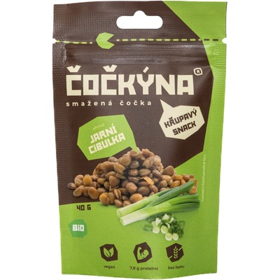 Čočkýna Smažená Čočka Bio jarní cibulka 40 g