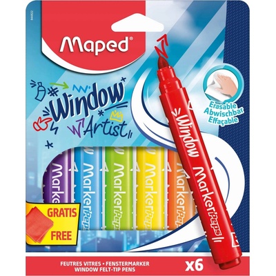 MAPED Fixy Window 6ks 161296