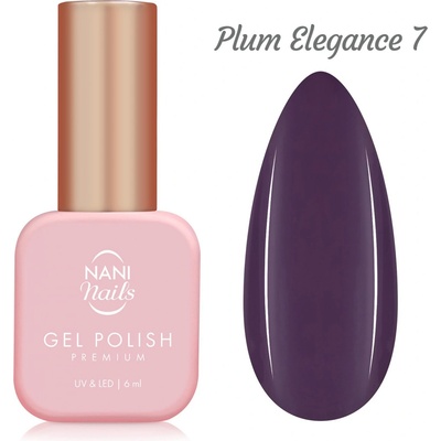 NANI gel lak Premium 6 ml - Plum Elegance